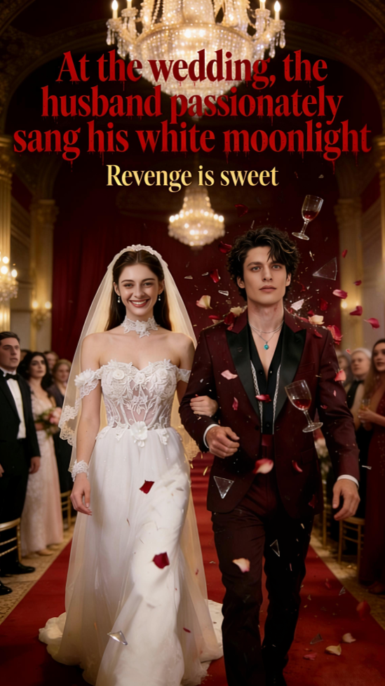 Póster de At the wedding, the husband passionately sang his white moonlight
